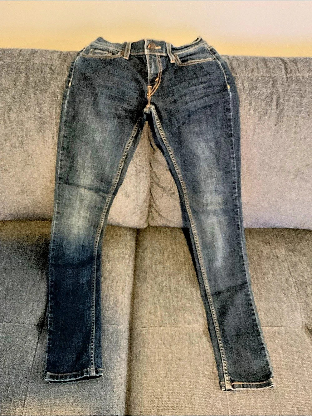 Levi's Too Superlow Skinny Jeans Blue